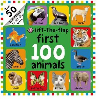 First 100 Animals Lift-The-Flap