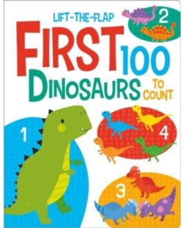 First 100 Dinosaurs - First 100 Lift-The-Flaps - Kit Elliot