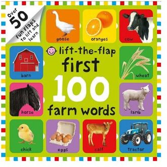 First 100 Lift the Flap Farm Words
