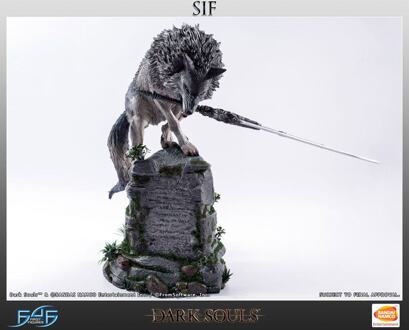 First 4 Figures Dark Souls Statue The Great Grey Wolf Sif 64 cm