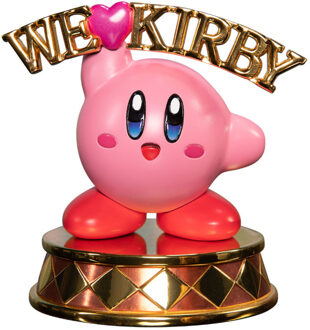 First 4 Figures Kirby DieCast Statue We Love Kirby 10 cm