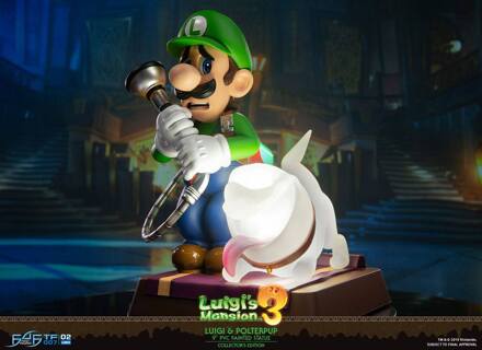 First 4 Figures Luigi's Mansion: Luigi & Polterpup (Collectors) 25cm PVC