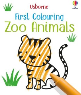 First Colouring Zoo Animals - First Colouring - Kirsteen Robson