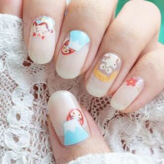 First Dream of Year Nails Art Stickers 24 pcs