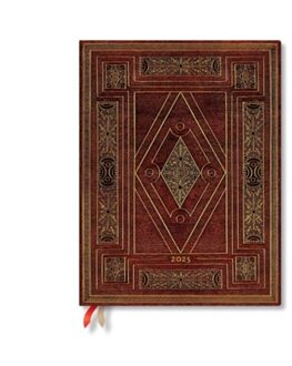 First Folio (Shakespeare’s Library) Ultra 12-Month Vertical Hardback Dayplanner 2025 - Paperblanks