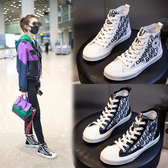 First Layer Cowhide Women Shoes 2020 New Autumn and Winter Flat Martin Boots Leather Sports Casual Female High Shoe