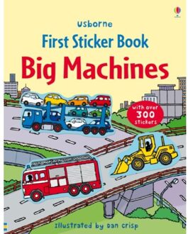 First Sticker Book Big Machines