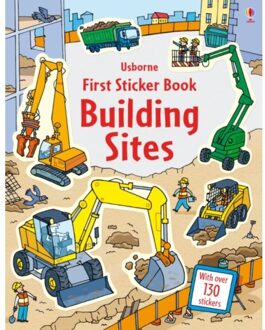 First Sticker Book Building Sites