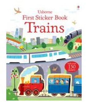 First Sticker Book Trains