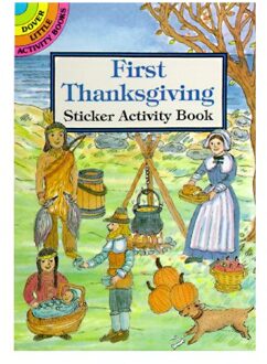 First Thanksgiving Sticker Activity Book - Van Rynbach, Iris