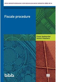 Fiscale procedure - Boek Frank Vanbiervliet (9046609065)