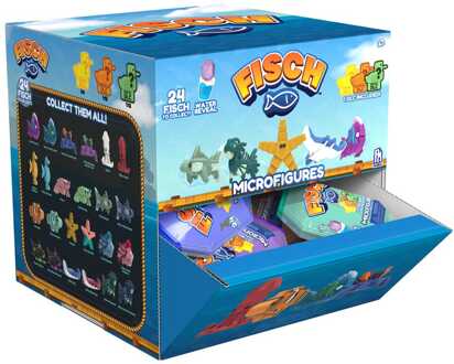 Fisch Minifigures 5 cm Display (24)