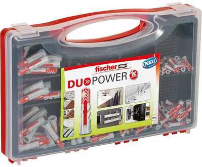 Fischer 280-delige Wandpluggenset Duopower