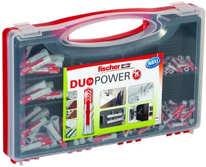 Fischer 280-delige Wandpluggenset Duopower