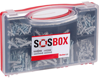 Fischer 533629 SOSBOX S + FU + schroeven Inhoud: 1 stuk(s)