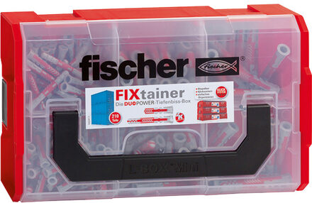Fischer 539867 FIXtainer - Duopower kort/lang (210) Inhoud 1 stuk(s)