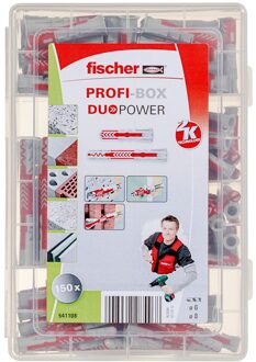 Fischer 541108 150 Delige Profibox Duopower pluggenset
