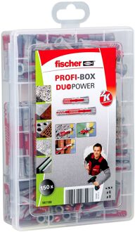 Fischer 541108 150 Delige Profibox Duopower pluggenset
