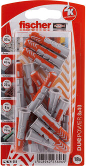 Fischer Deuvel DUOPOWER 8X40 K DE Plug