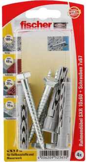 Fischer Deuvel met lange schacht SXR 10x60 SS K 4 Plug