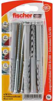 Fischer Deuvel met lange schacht SXR 8x100 Z K 5 Plug