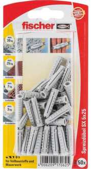 Fischer Deuvel SX 5x25 K 50 Plug