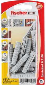 Fischer Deuvel SX 8x40 K 20 Plug