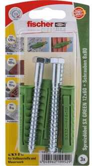 Fischer Deuvel SX GREEN 12x60 S K 3 Plug