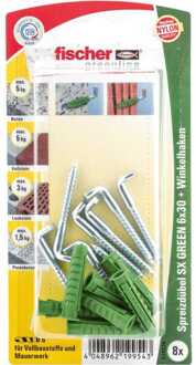 Fischer Deuvel SX GREEN 6x30 WH K 8 Plug