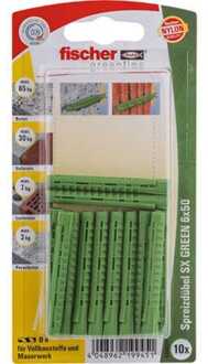 Fischer Deuvel SX GREEN 6x50 K 10 Plug