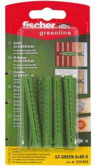 Fischer Deuvel SX GREEN 8x65 K 10 Plug