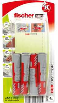 Fischer DUOPOWER 12x60 K 4 Plug
