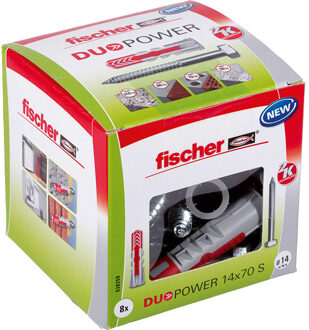Fischer DUOPOWER 14x70 S LD 2-componenten plug 70 mm 14 mm 538259 10 stuk(s)