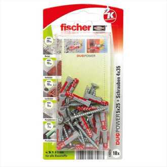 Fischer DUOPOWER 5x25 S K 18 Plug