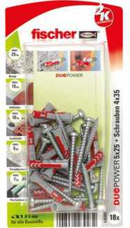 Fischer DUOPOWER 5x25 S PH K 18 Plug