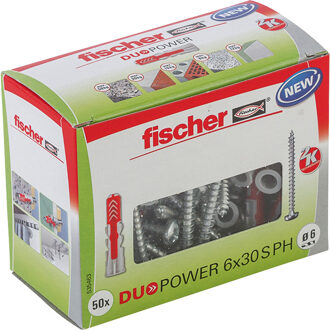 Fischer DUOPOWER 6x30 S PH LD 2-componenten plug 30 mm 6 mm 535463 50 stuk(s)