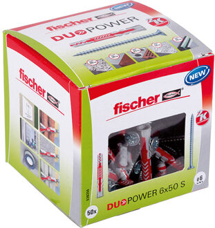 Fischer DUOPOWER 6x50 S LD 2-componenten plug 50 mm 6 mm 538255 50 stuk(s)