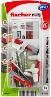 Fischer DUOPOWER 8X40 EasyHook Angle K 4 Plug