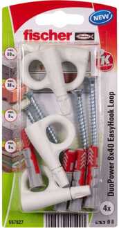 Fischer DUOPOWER 8X40 EasyHook Loop K 4 Plug