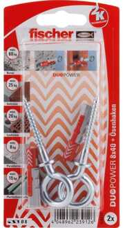 Fischer DUOPOWER 8x40 OH K 2 Plug