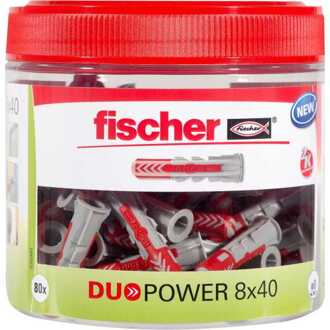 Fischer DUOPOWER 8x40 Potje (80) Plug