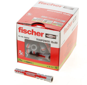 Fischer DUOPOWER plug 10x80 25 st