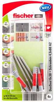 Fischer DuoSeal 6x38 S A2 K (4) Plug