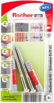 Fischer DuoSeal 8x48 S A2 K (2) Plug