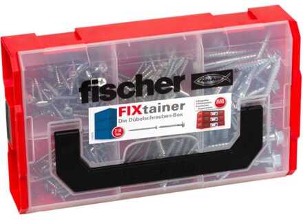 Fischer FIXtainer - Deuvelschroeven (210) Schroevenset