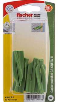 Fischer Gasbetonplug GB GREEN 8 K 4 Plug