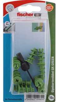 Fischer Gipsplaatplug GK GREEN K (10) Plug