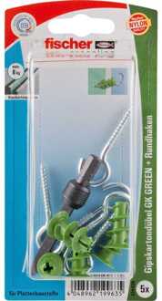 Fischer Gipsplaatplug GK GREEN RH K 5 Plug