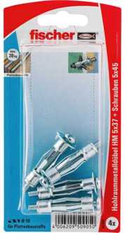 Fischer Holle metalen plug HM 5x37 S K 4 Plug