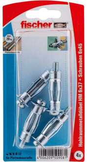Fischer Holle metalen plug HM 6x37 S K 4 Plug